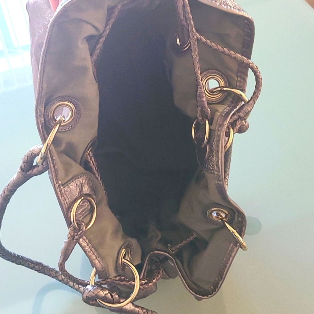 Elliott Lucca Silver Metallic Handbag - Picture 8 of 8